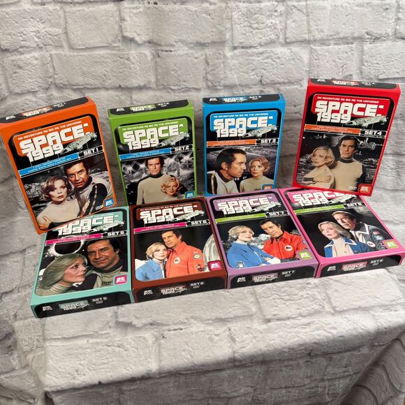 Space: 1999 DVD Series Set 1-8 Episodes 1-36 A&E Show Gerry Martin Barbara
